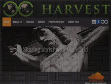 Tablet Screenshot of harvestchristcentral.com